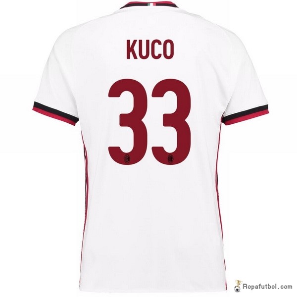 Camiseta AC Milan Replica Segunda Ropa Kuco 2017/18